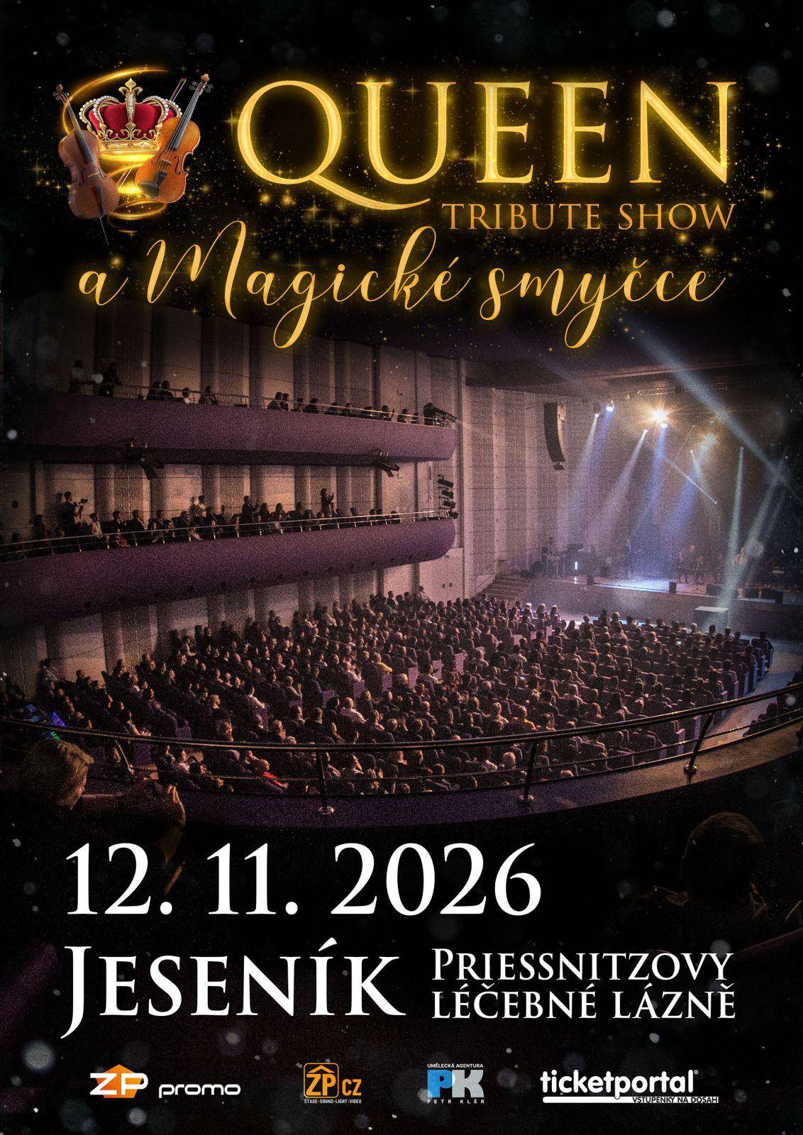 Vstupenka - QUEEN tribute show a Magické smyčce