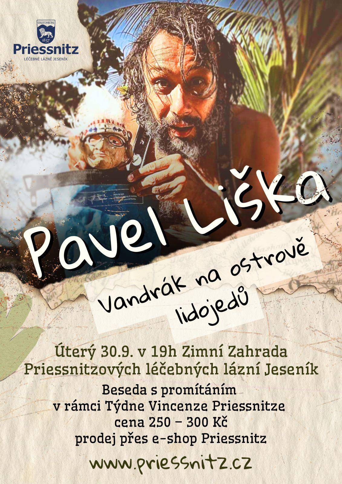 Vstupenka - Pavel Liška Vandrák na ostrově lidojedů 30.9.2025 19:00 hod.