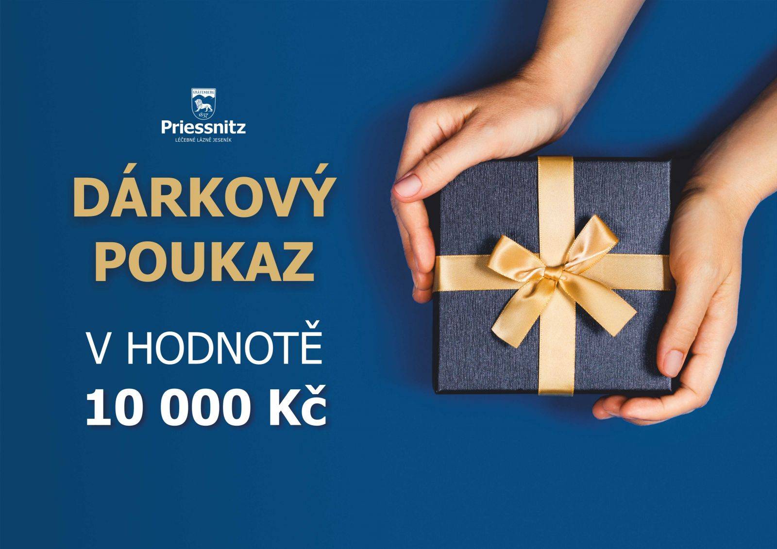 Dárkový poukaz v hodnotě 10000 Kč